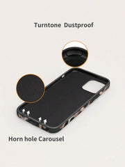 Leopard Print PU Leather Shockproof Phone Case