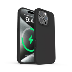 Soft Touch Silicone MagSafe iPhone Case