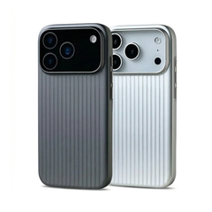 Metallic Stripe iPhone Case Slim Matte Grip Protective Cover
