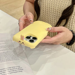 3D Cartoon Rabbit Silicone Phone Case