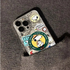 Snoopy Coffee Clear Phone Case