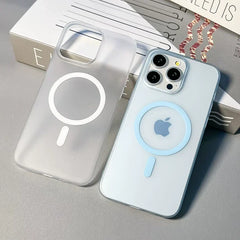 Ultra Thin Matte Magnetic Magsafe Case for iPhone