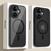 Magnetic Magsafe Clear Matte Case For iPhone slim Shockproof Transparent Hard