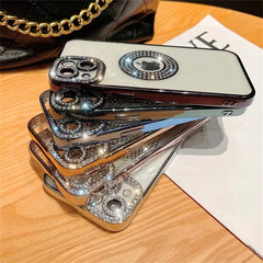 Diamond Glitter Plating Case for iPhone