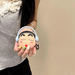 Crayon Shin-chan Silicone Case for AirPods Cute Cartoon Earphone