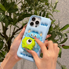 Sulley Monster Case with Holder for iPhone