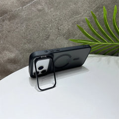 Matte Magnetic Translucent Stand Phone Case