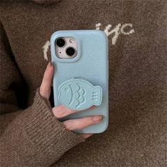 Taiyaki Fish Grip Phone Case for iPhone