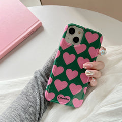 Vintage Hearts Phone Case for iPhone