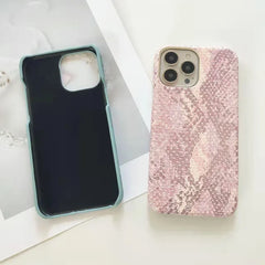Gold Snake Pattern Phone Case