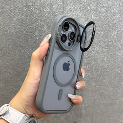 Magnetic Acrylic Case with Strap for iPhone