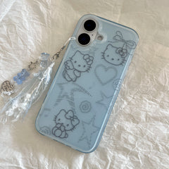 Hello Kitty Glitter Phone Case