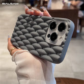 Solid Color Mesh Phone Case for iPhone