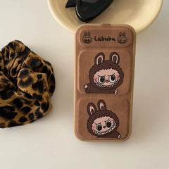 Cartoon Flip Zipper Stand Phone Case