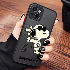 Snoopy Cartoon Matte Phone Case