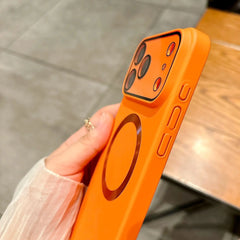 Glass Lens Protect Magnetic Phone Case