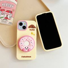 Donut Cookies Silicone Phone Case
