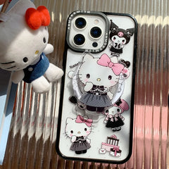 Hello Kitty Kuromi Cinnamoroll Magnetic Phone Case for iPhone