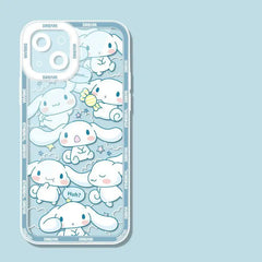 Sanrio Kuromi Pochacco Cinnamoroll Phone Case for iPhone