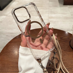 Crossbody Magnetic Lanyard Phone Case for iPhone