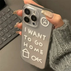 Graffiti Clear Phone Case