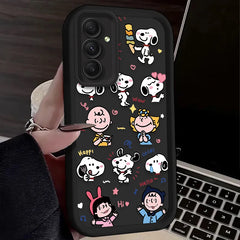 Snoopy Flower Samsung Case