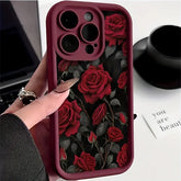 Vintage Rose Art Phone Case for iPhone
