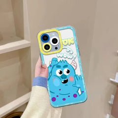 Monsters University Clear Phone Case