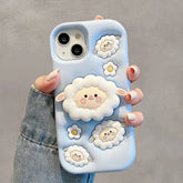 Sheep Stand Phone Case for iPhone