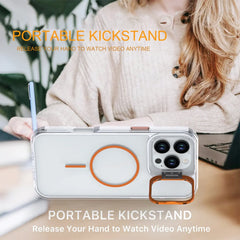 Clear MagSafe Case with Hidden Camera Kickstand