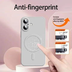Liquid Silicone Magnetic Case for iPhone