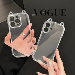3D Cat Ears Case for iPhone