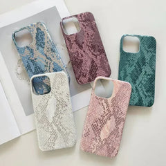 Gold Snake Pattern Phone Case