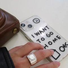 Graffiti Clear Phone Case