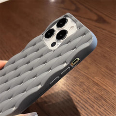 Solid Color Mesh Phone Case for iPhone