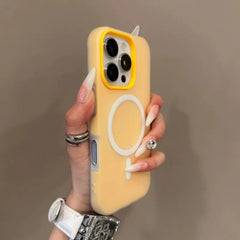 Candy Color 2-in-1 Magsafe Phone Case for iPhone