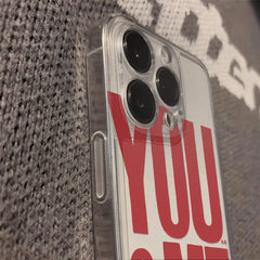 Women in English Clear Case for iPhone