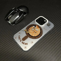 Sleeping Orange Cat Phone Case