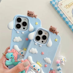 3D Cinnamoroll Cartoon Phone Case