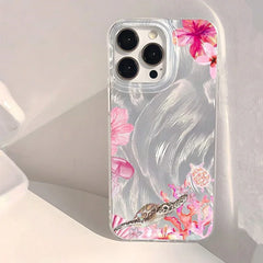 "Summer Turtle Pattern Chiffon Texture Case for iPhone