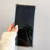 Plating Magnetic Wireless Charge Phone Case for Samsung