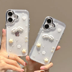 Stars & Hearts Glitter Phone Case