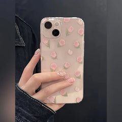 Floral TPU Phone Case
