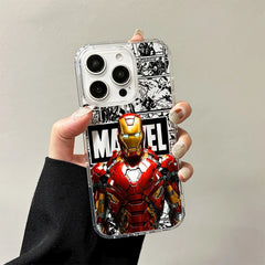 Marvel Iron Man & Spider-Man Wireless Charging Case
