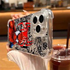 Spider-Man Clear iPhone Case