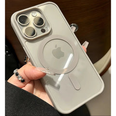 Transparent Magnetic Magsafe Case Luxury Anti-Fingerprint