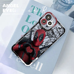 Marvel Deadpool Clear Bumper iPhone Case