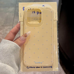 Macaron Polka Dot iPhone Case