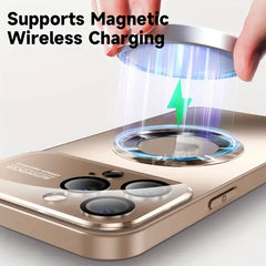 Titanium Magnetic Phone Case for iPhone