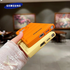 Wave Puffer Silicone Case for Samsung